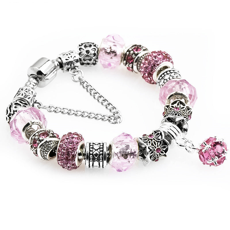 Alloy Four-leaf Pendant Bracelet