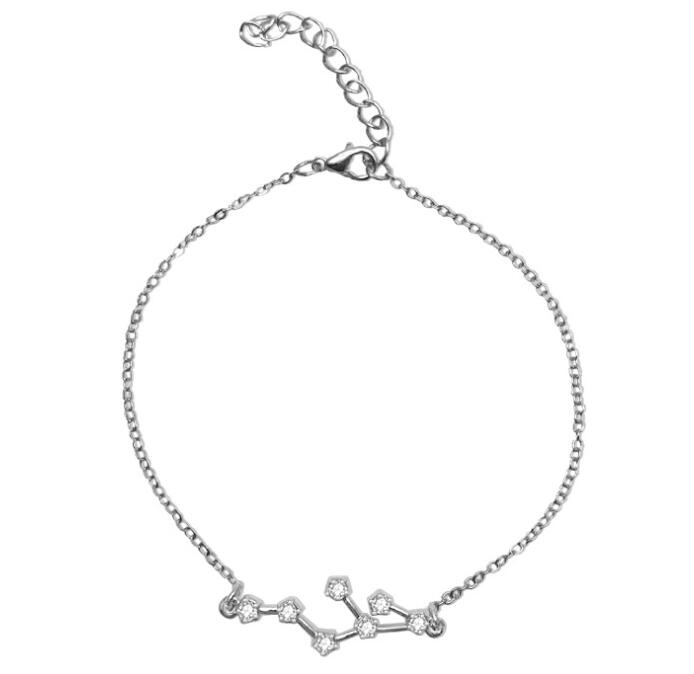 12 Constellation zodiac sign Bracelet
