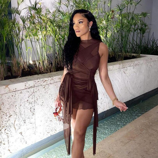 See Through Bodycon Party Dresses