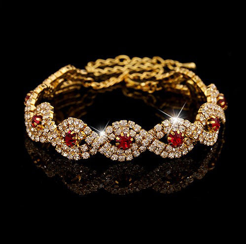 Crystal Simple Sparkling Diamond Bracelet