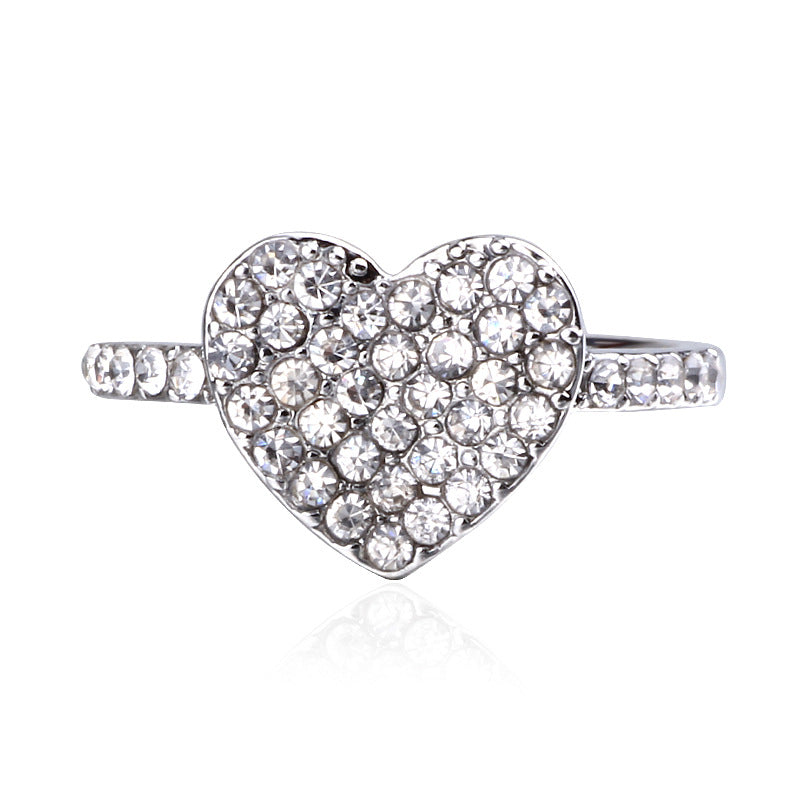 Creative Heart-shaped Ring