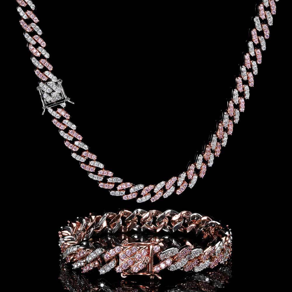 Single Row Zircon Chain for Men And Women