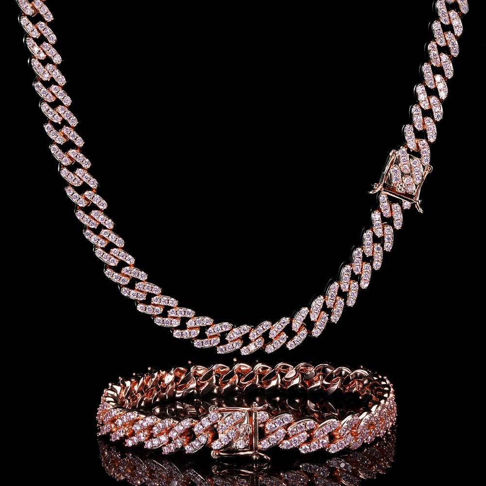 Single Row Zircon Chain for Men And Women