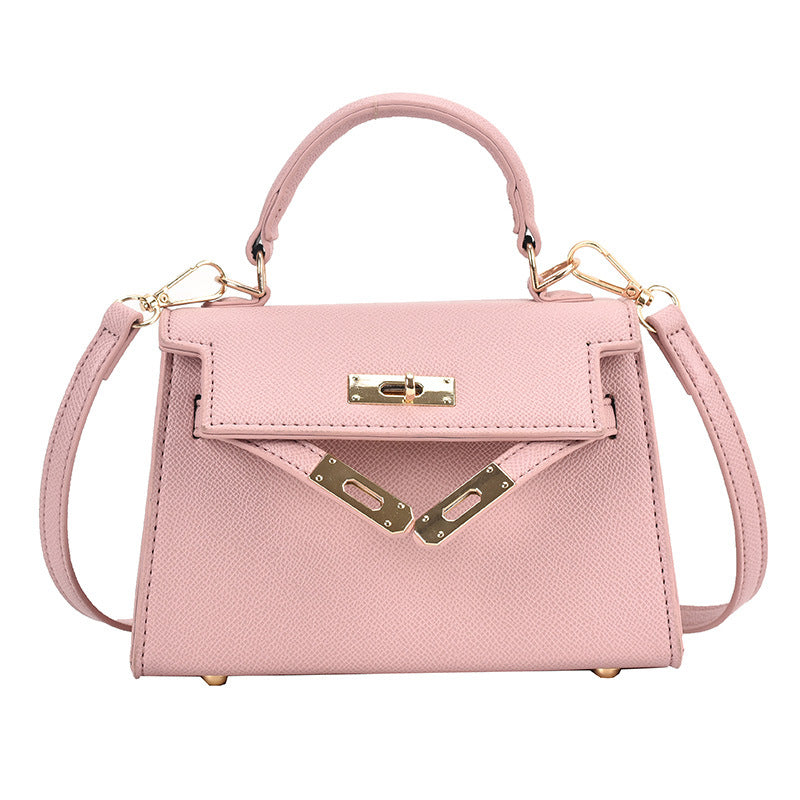 Simple Solid Color One Shoulder Bag