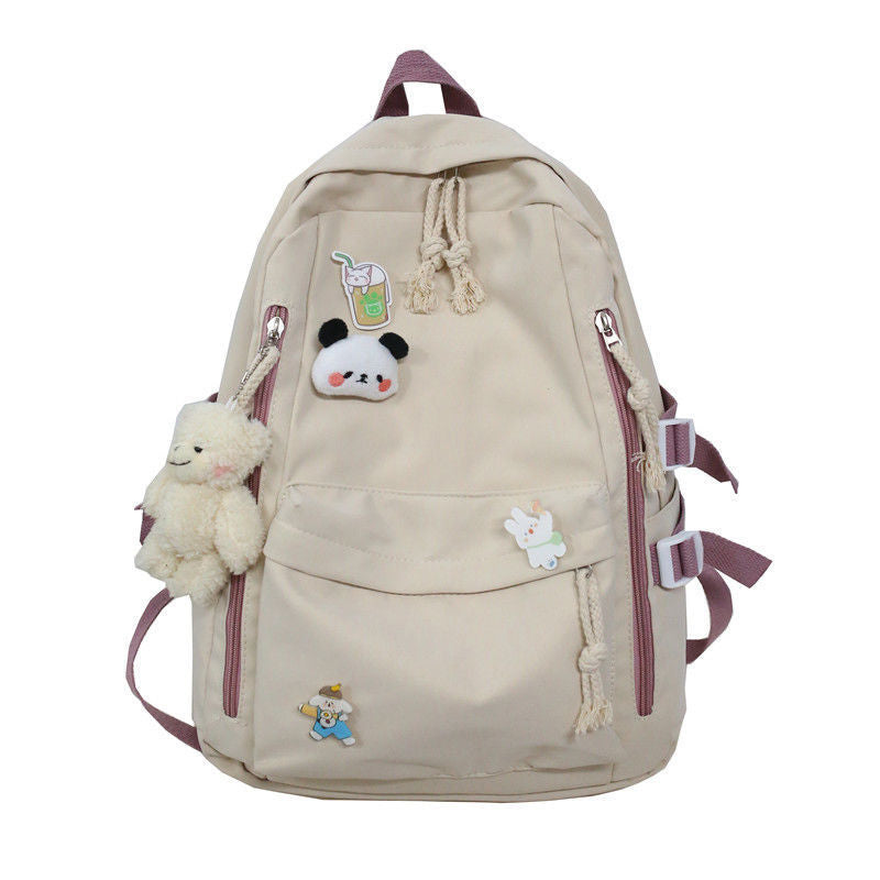 Cute Large Capacity Simple Schoolbag