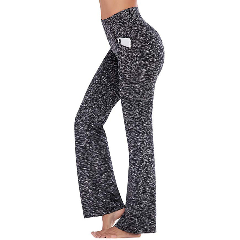 Slim Wide Leg High Waist Casual Yoga Pants