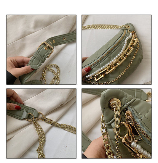 Chain One Shoulder Chest Bag