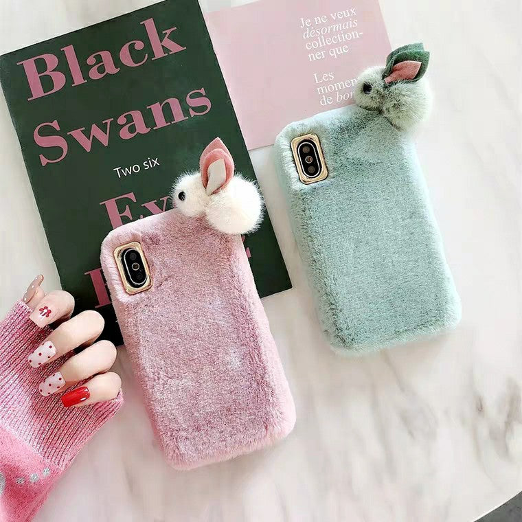 Furry phone case