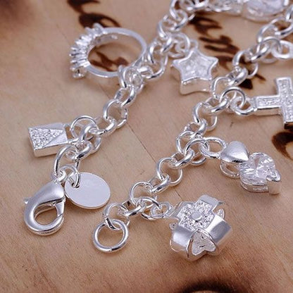 925 Silver Fashion Hanging Bracelets