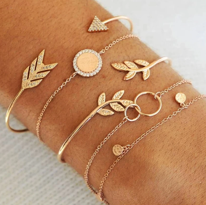 Arrow Leaf Bracelet