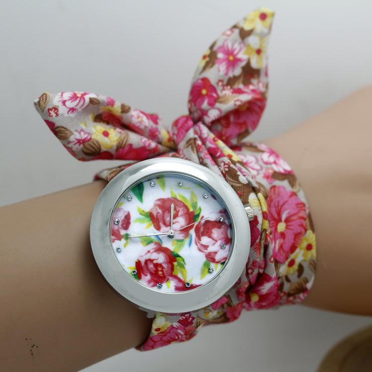 Fashion watch high quality fabric watch