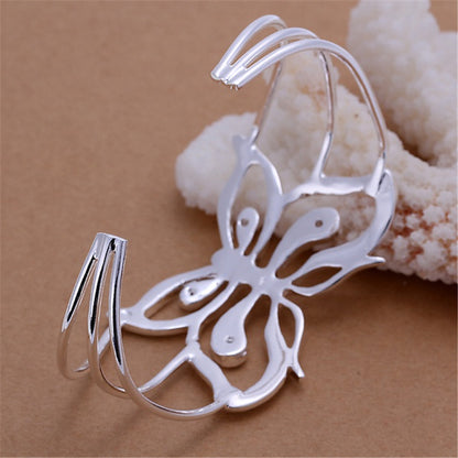 Exquisite Zirconium Crystal Butterfly Bracelet