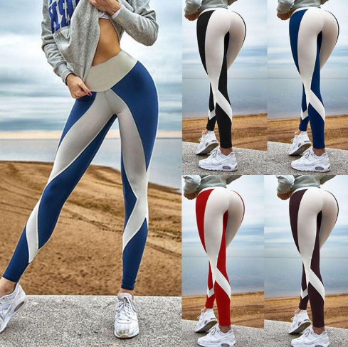 Slim High Waist Elasticity Leggings Fitness