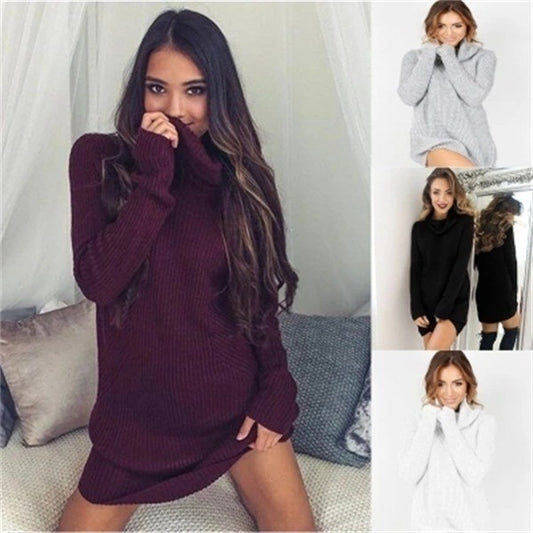 Long Sleeve Sweater Dress