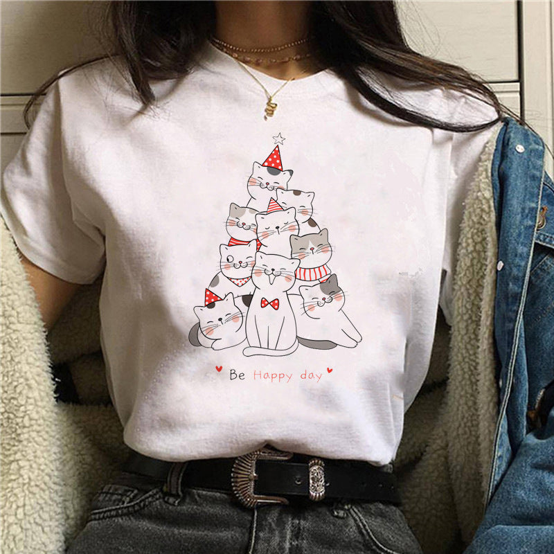 Christmas tree T-shirt