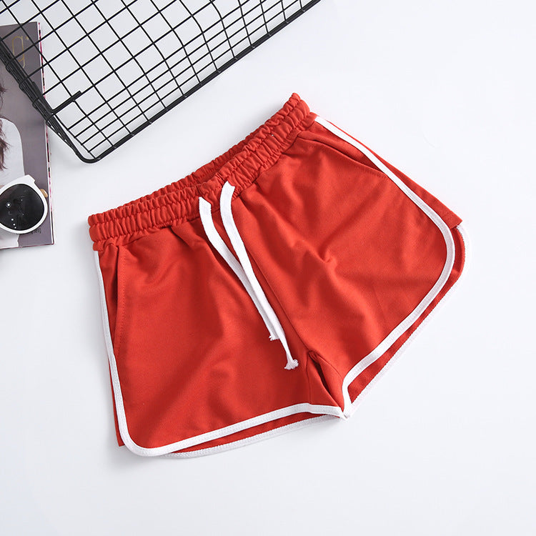 sports casual shorts drawstring short