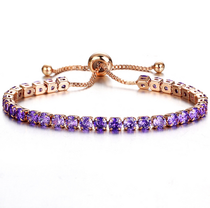 crystal push-pull bracelet