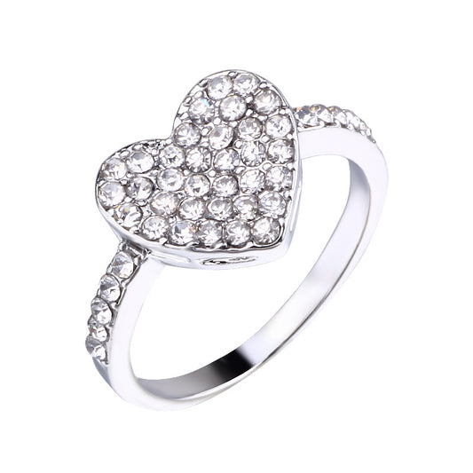 Creative Heart-shaped Ring