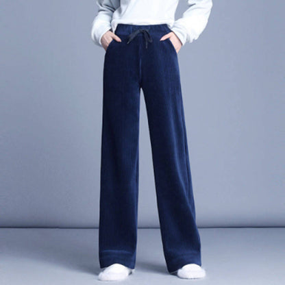 Fashion Straight Solid Pants