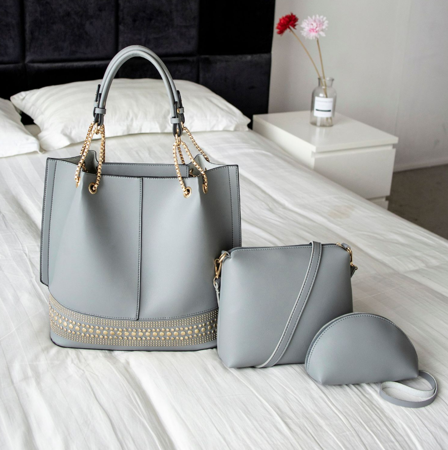 Three-piece shoulder bag