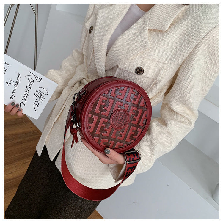 Crossbody small round bag