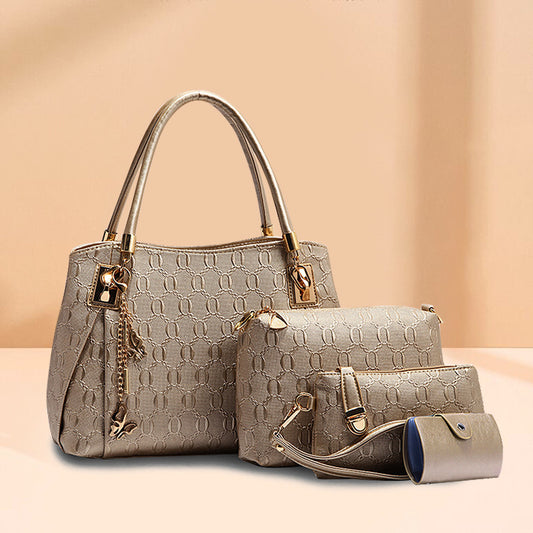 Three Piece Fashion Handbag Shoulder Bag