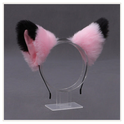 Hand-made Japanese Cute Lolita Plush KC Fox Ears