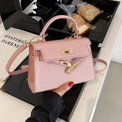 Simple Solid Color One Shoulder Bag