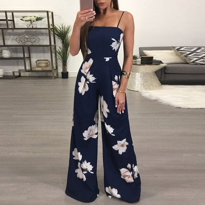 Sleeveless jumpsuit for summer