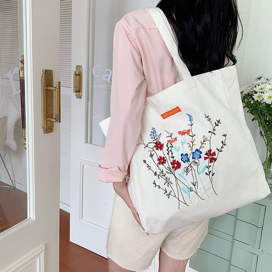 Flower Canvas Bag