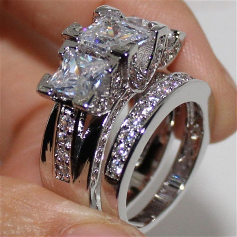 zircon personality diamond ring