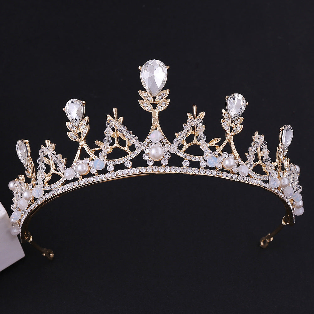 Bridal Crown and Earrings Set