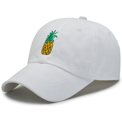 Fashion Unisex Pineapple Print Baseball Cap