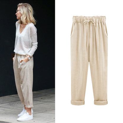 Casual Cropped Pant