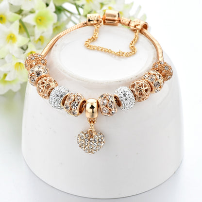 Diamond love bracelet