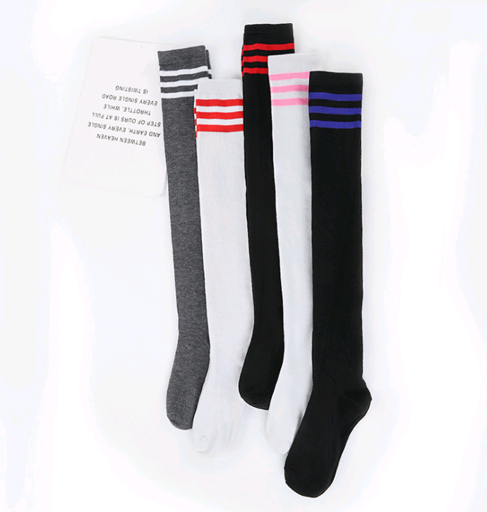 Spring and Autumn Stripes Three Bars College Wind Socks