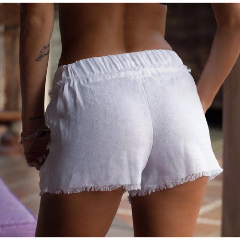 Summer hot style fringed shorts