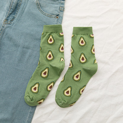 Cute Fruit Cotton Socks