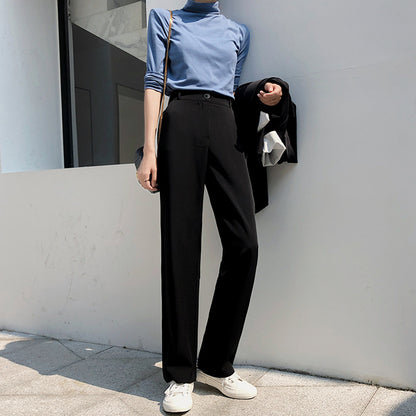 All-Match Drape Suit Casual Pants