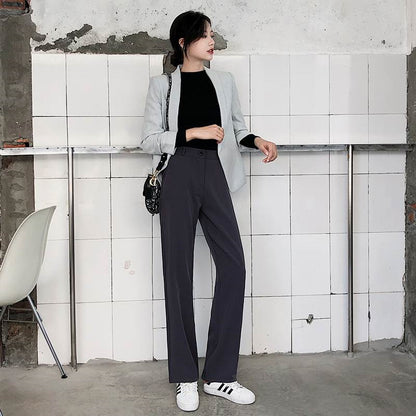 All-Match Drape Suit Casual Pants