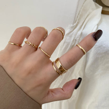 Creative Seven-Piece Joint Ring