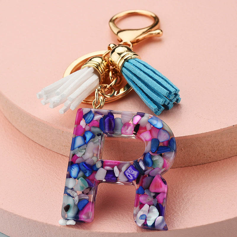 Symphony Letter Keychain