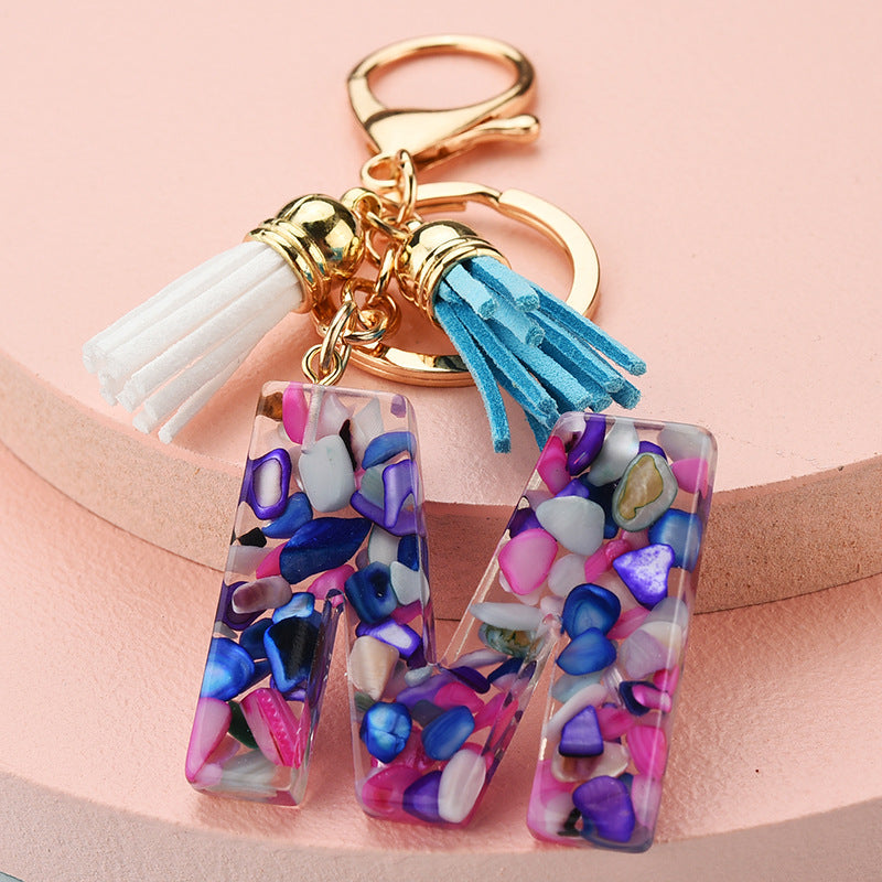 Symphony Letter Keychain