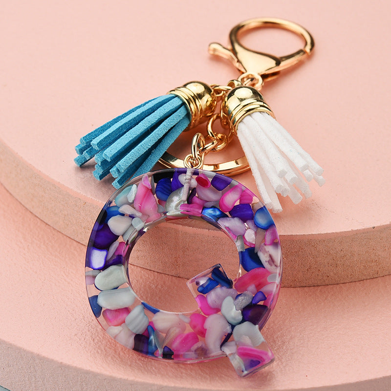 Symphony Letter Keychain