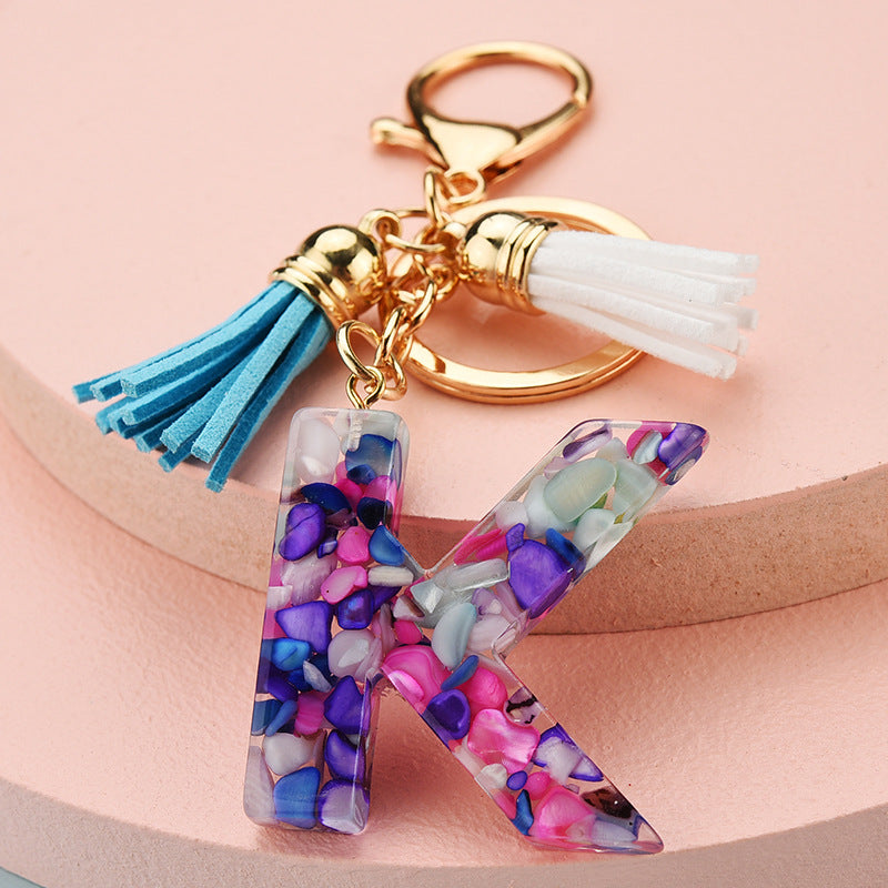 Symphony Letter Keychain