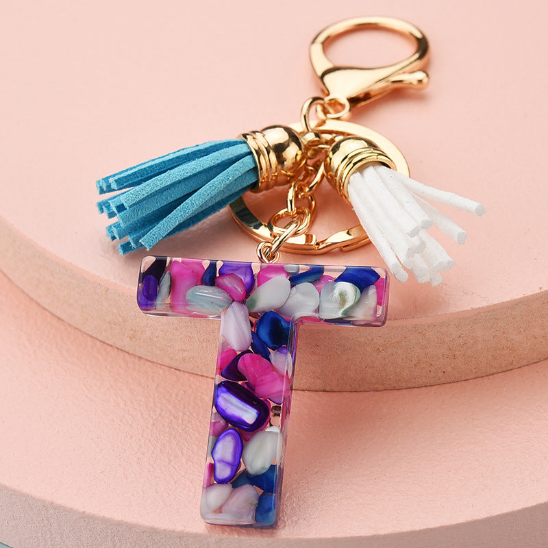 Symphony Letter Keychain