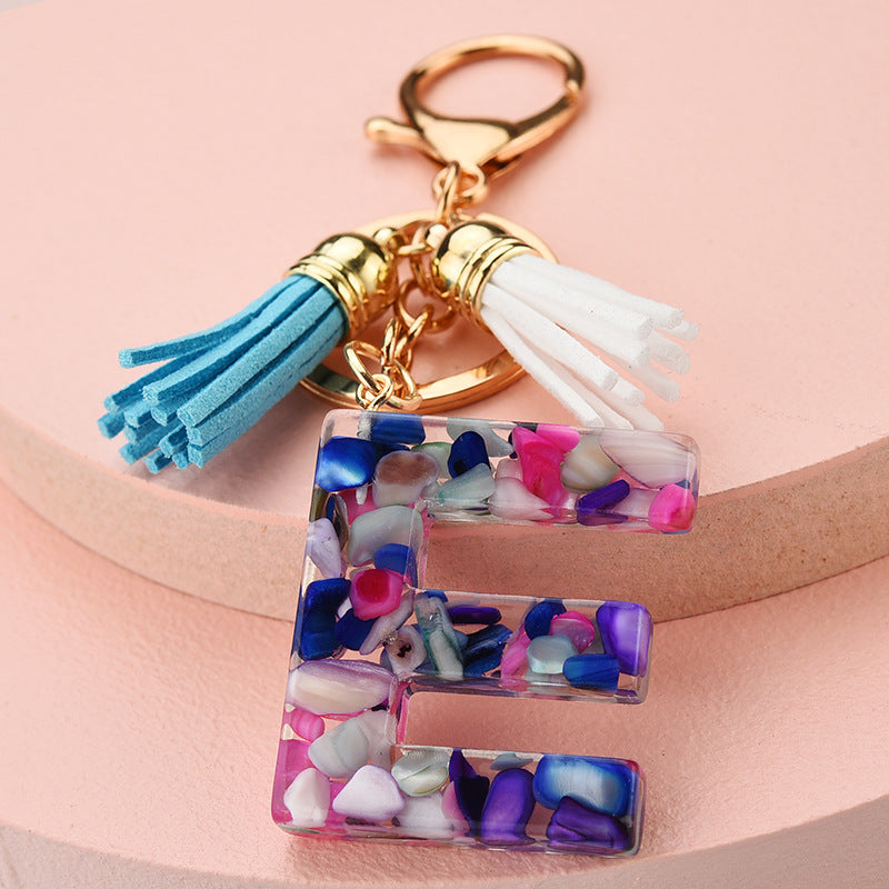 Symphony Letter Keychain