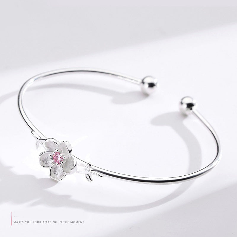 S925 Silver Letter Bracelet