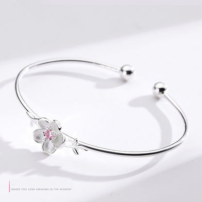 S925 Silver Letter Bracelet