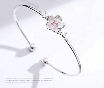 S925 Silver Letter Bracelet